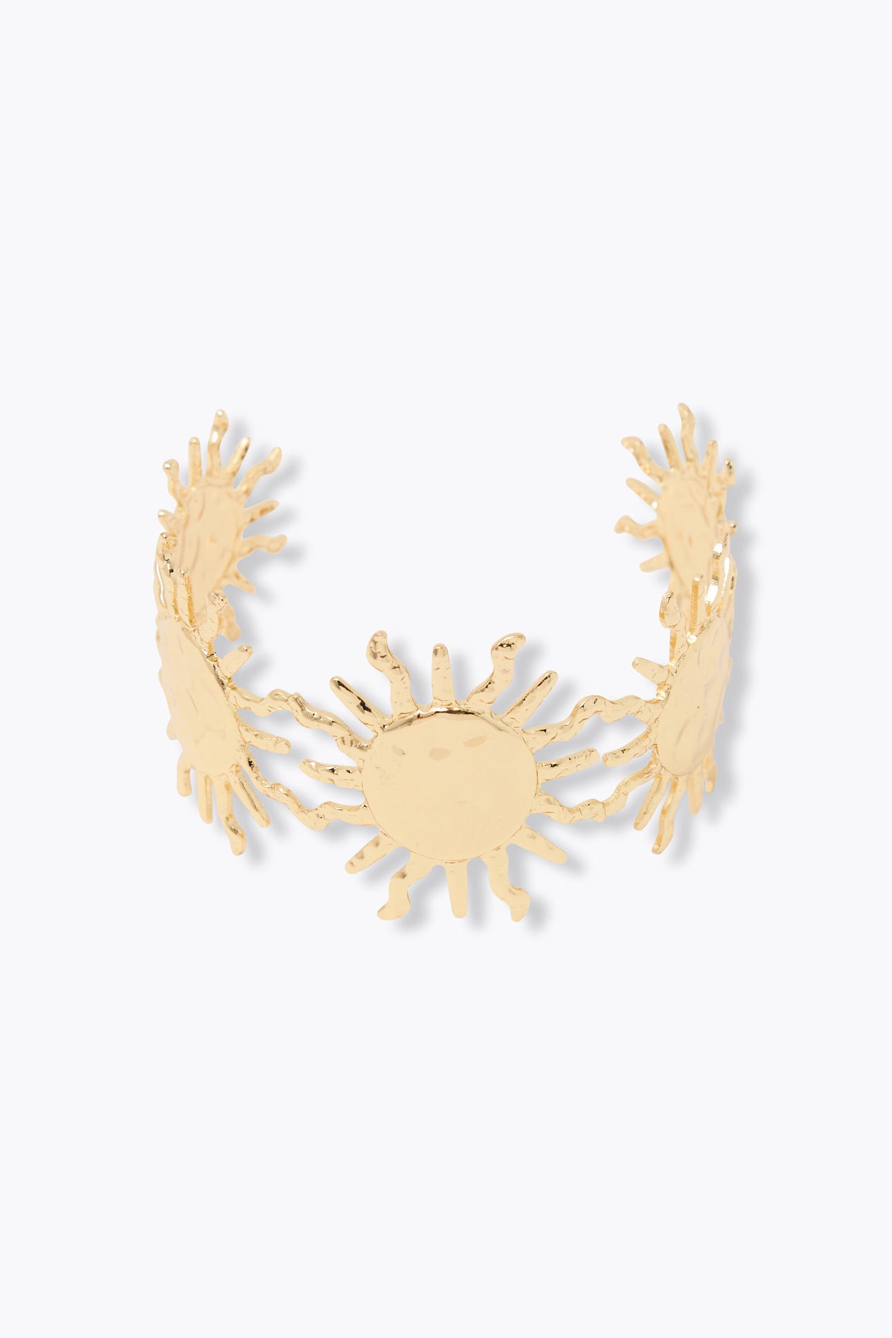 Bracelet manchette soleils