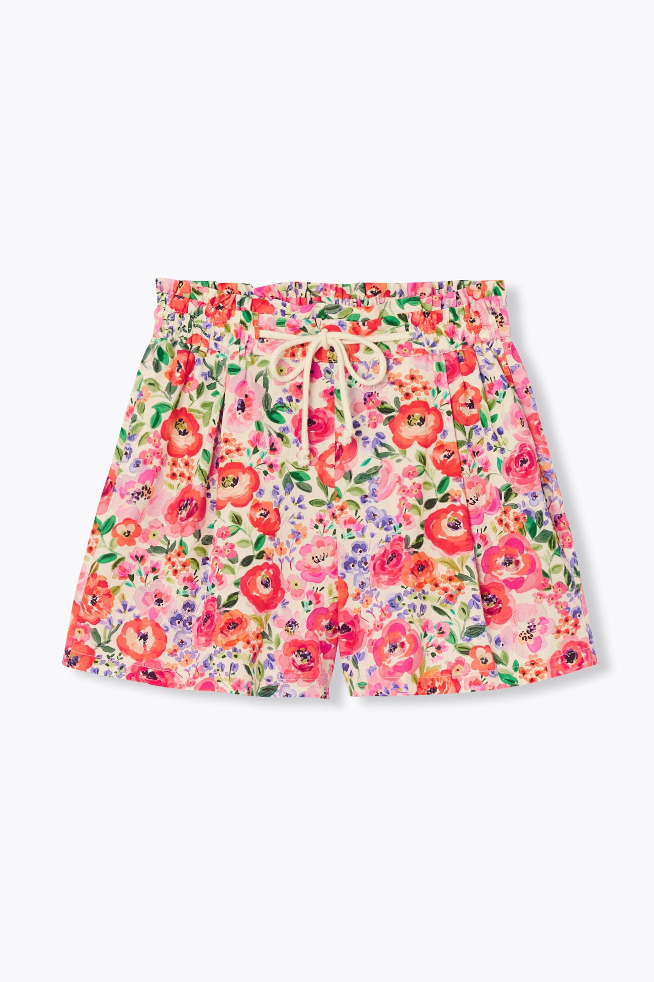 Short à fleurs Femme