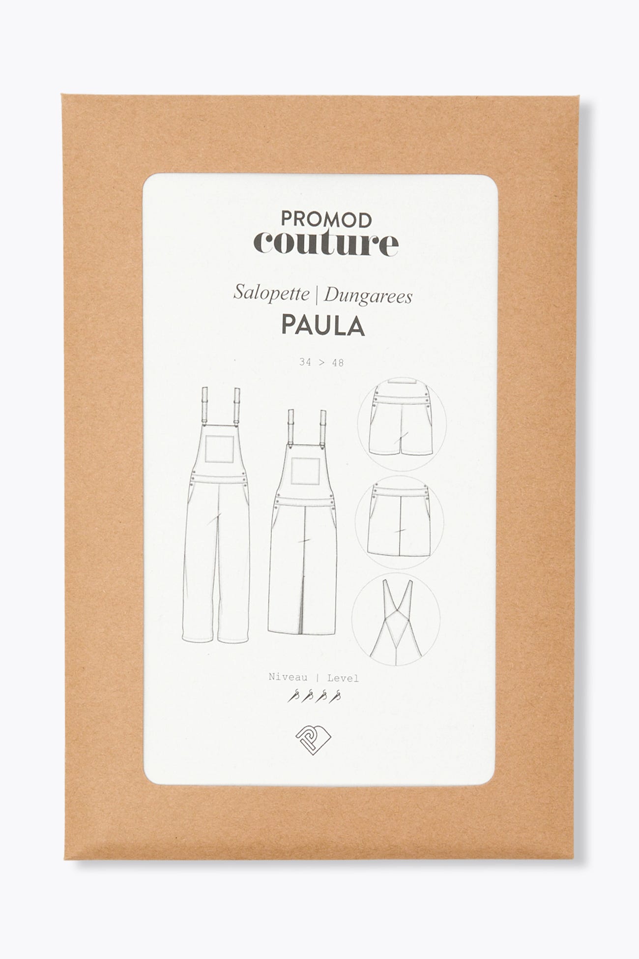 PAULA dungaree sewing pattern