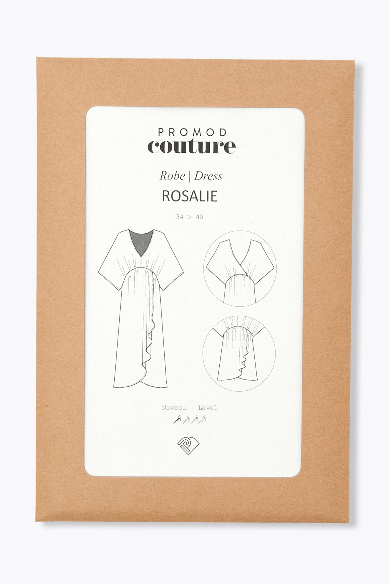 Patron papier robe ROSALIE