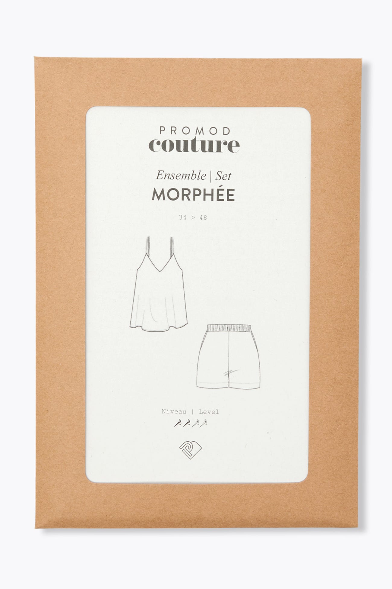 MORPHEE pyjamas sew pattern