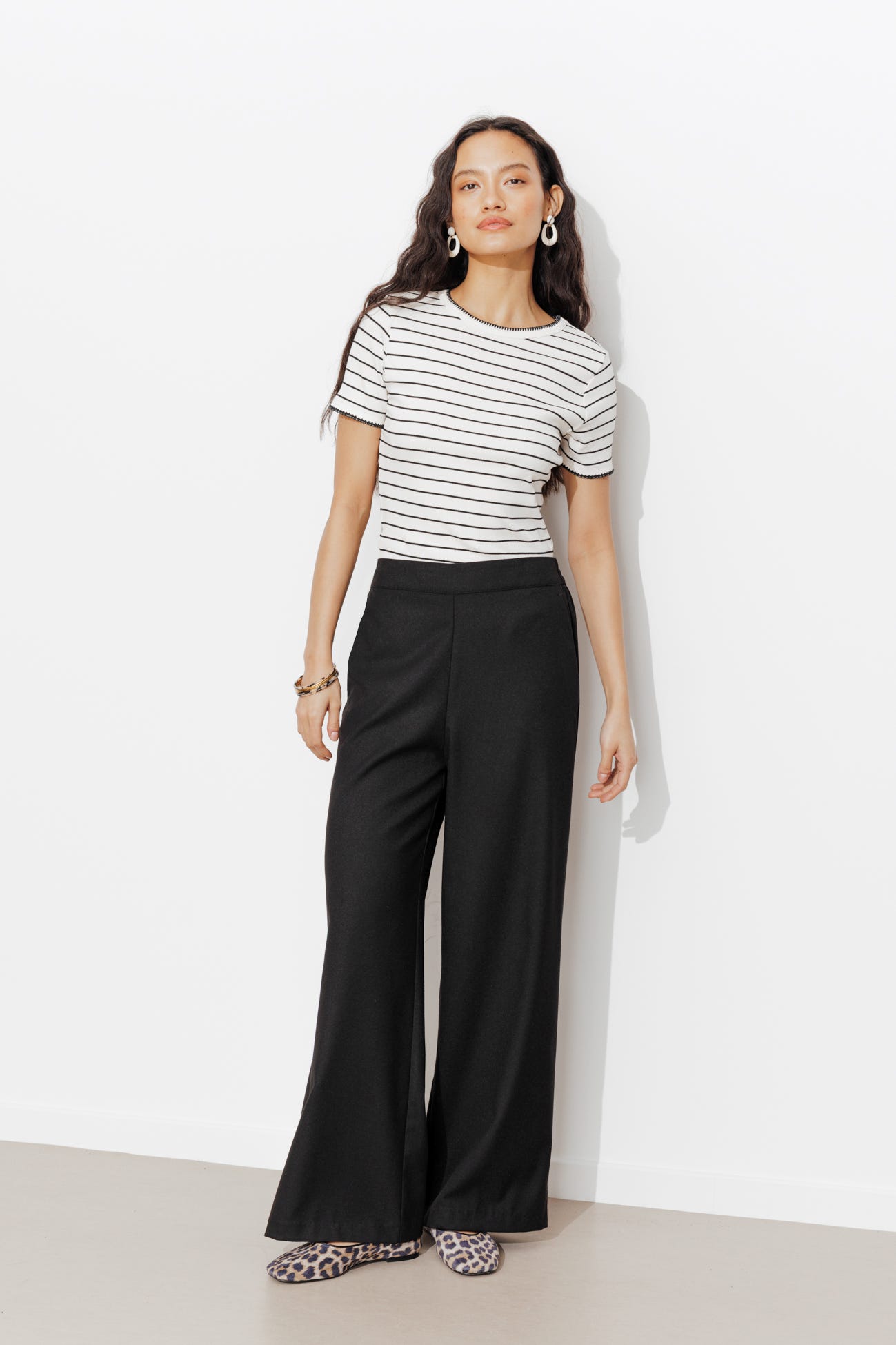 Pantalon large Femme