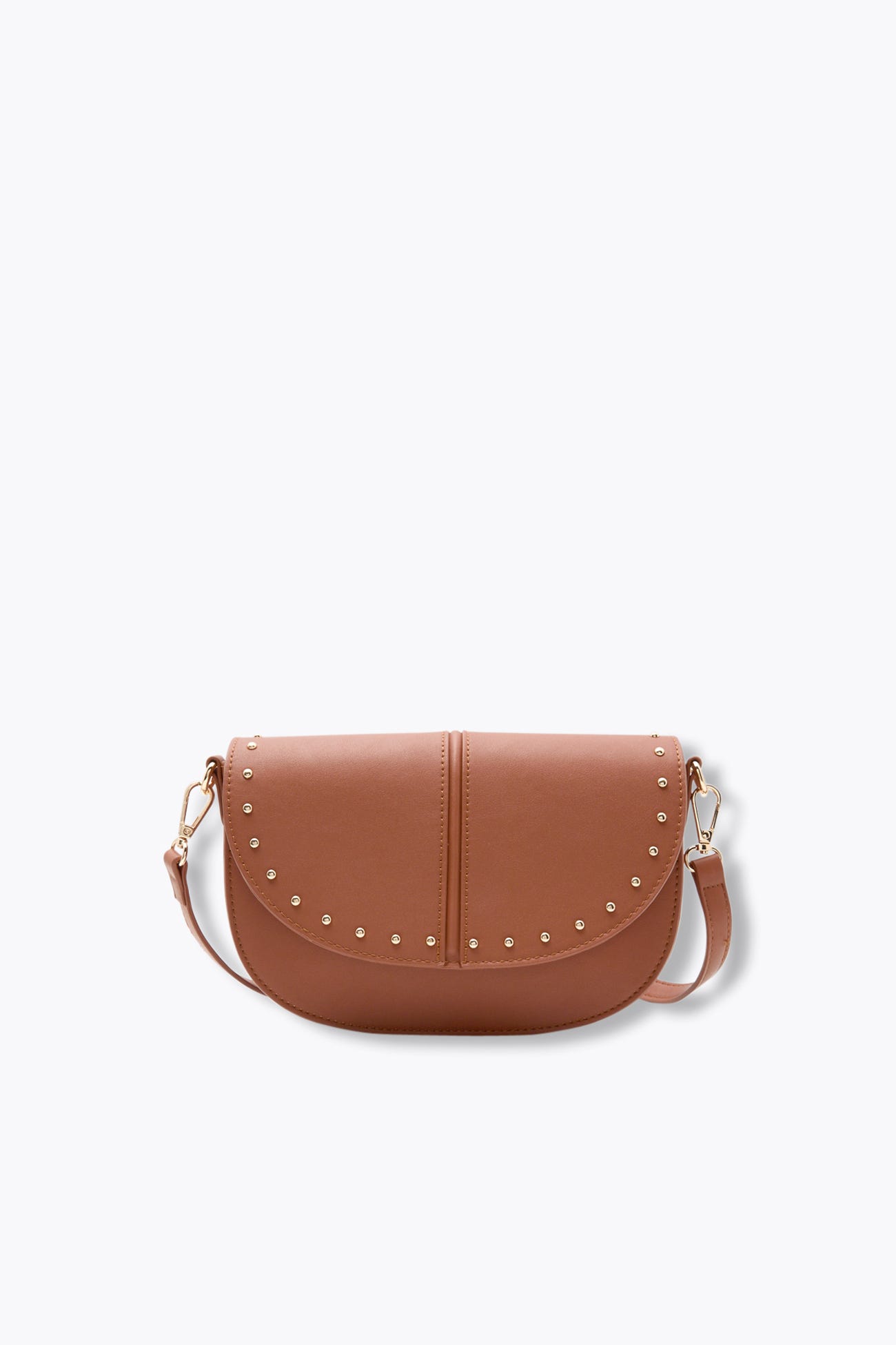 Bolso bandolera con tachuelas