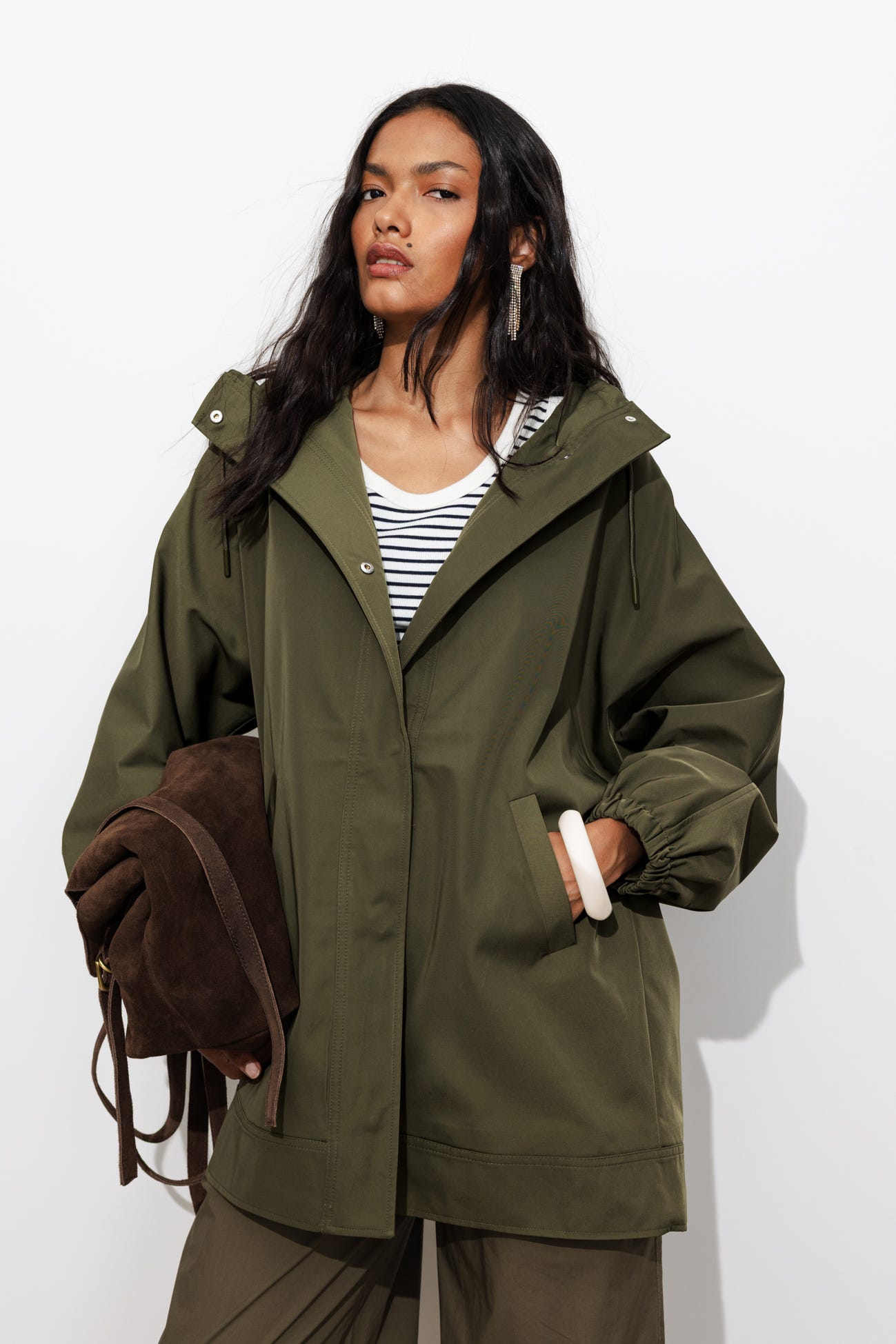 Coupe-vent à capuche Femme