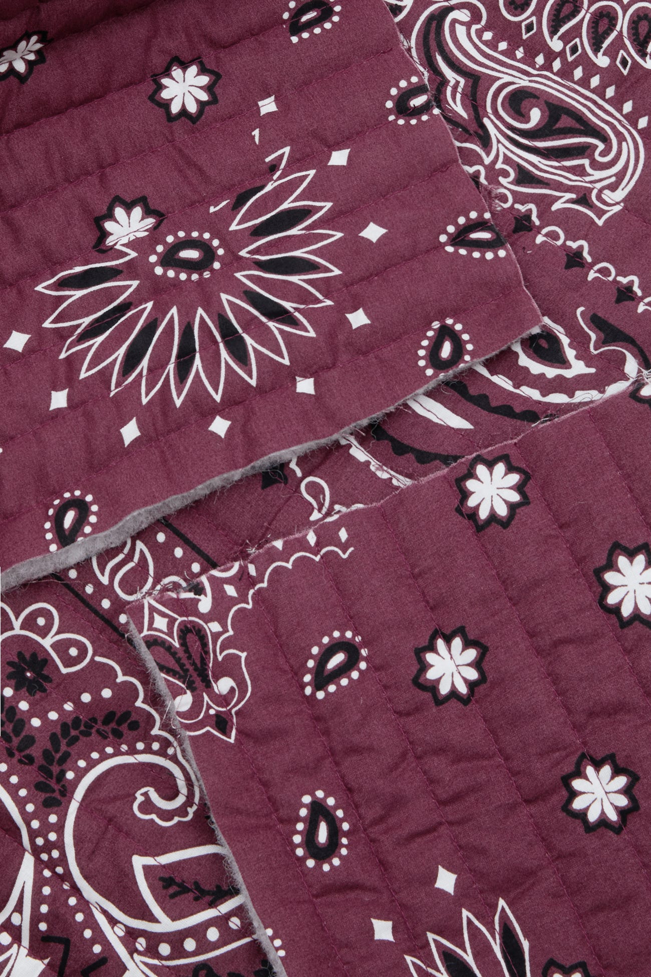 Coupon 2 m coton matelassé