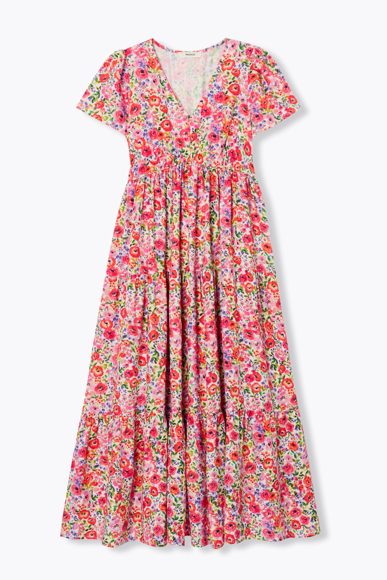 Robe longue à fleurs Femme 