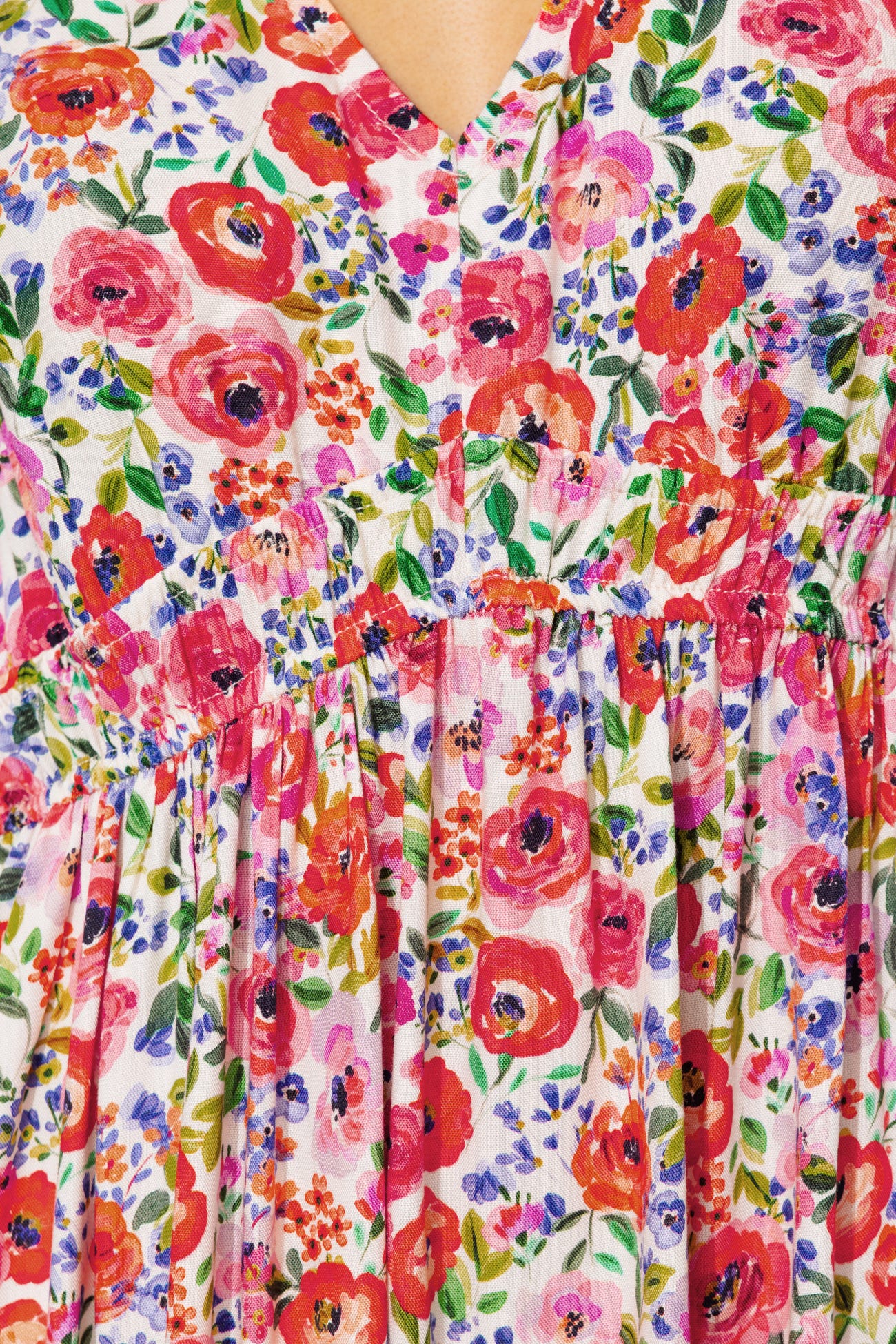 Robe longue à fleurs Femme 