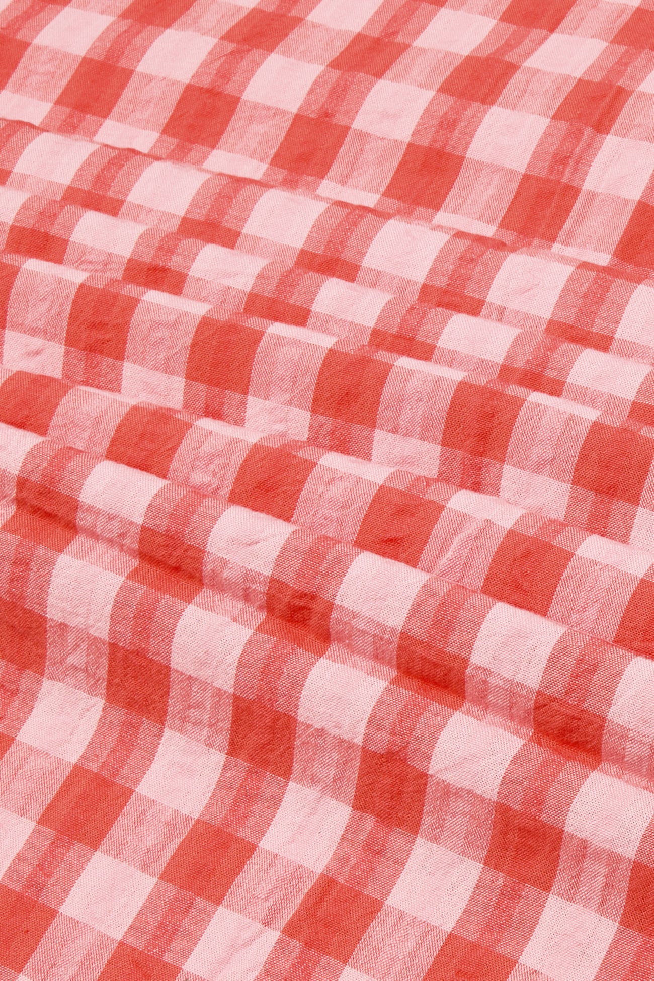 Coupon 3 m en coton à carreaux