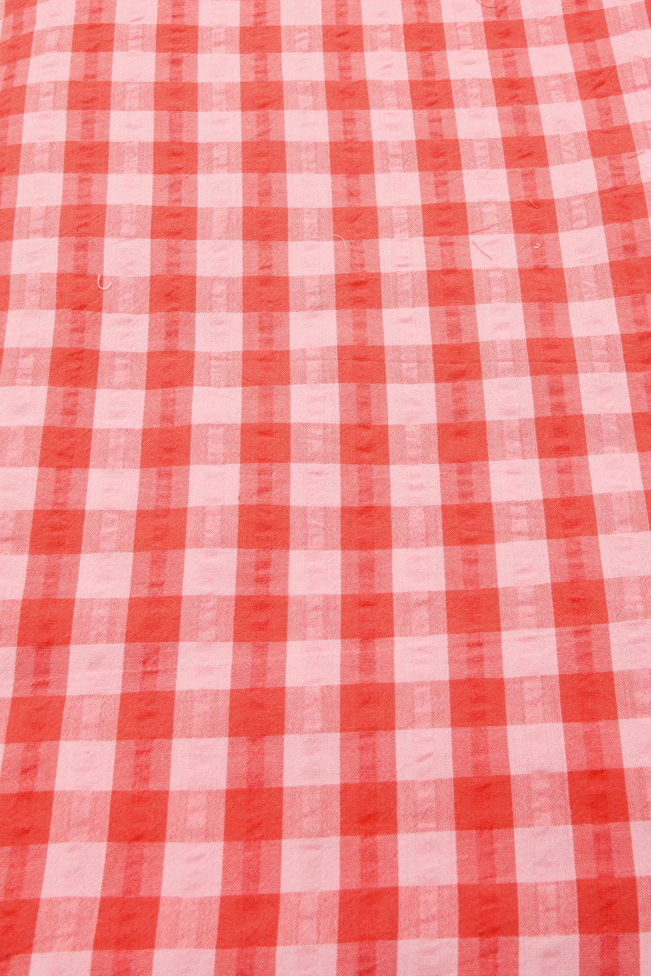 Coupon 3 m en coton à carreaux