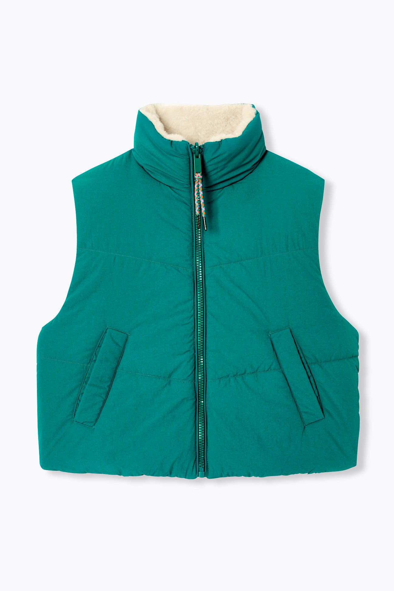 Reversible padded jacket