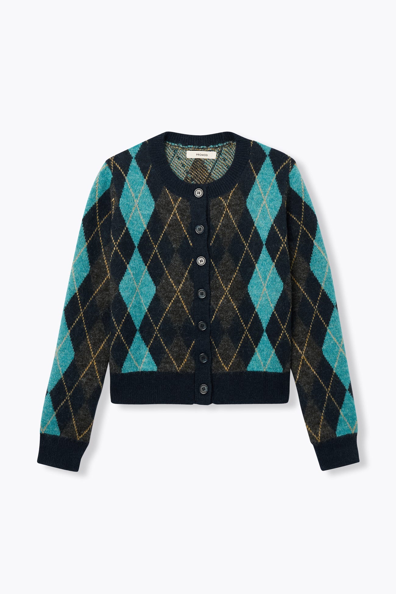 Cardigan mit Karomuster