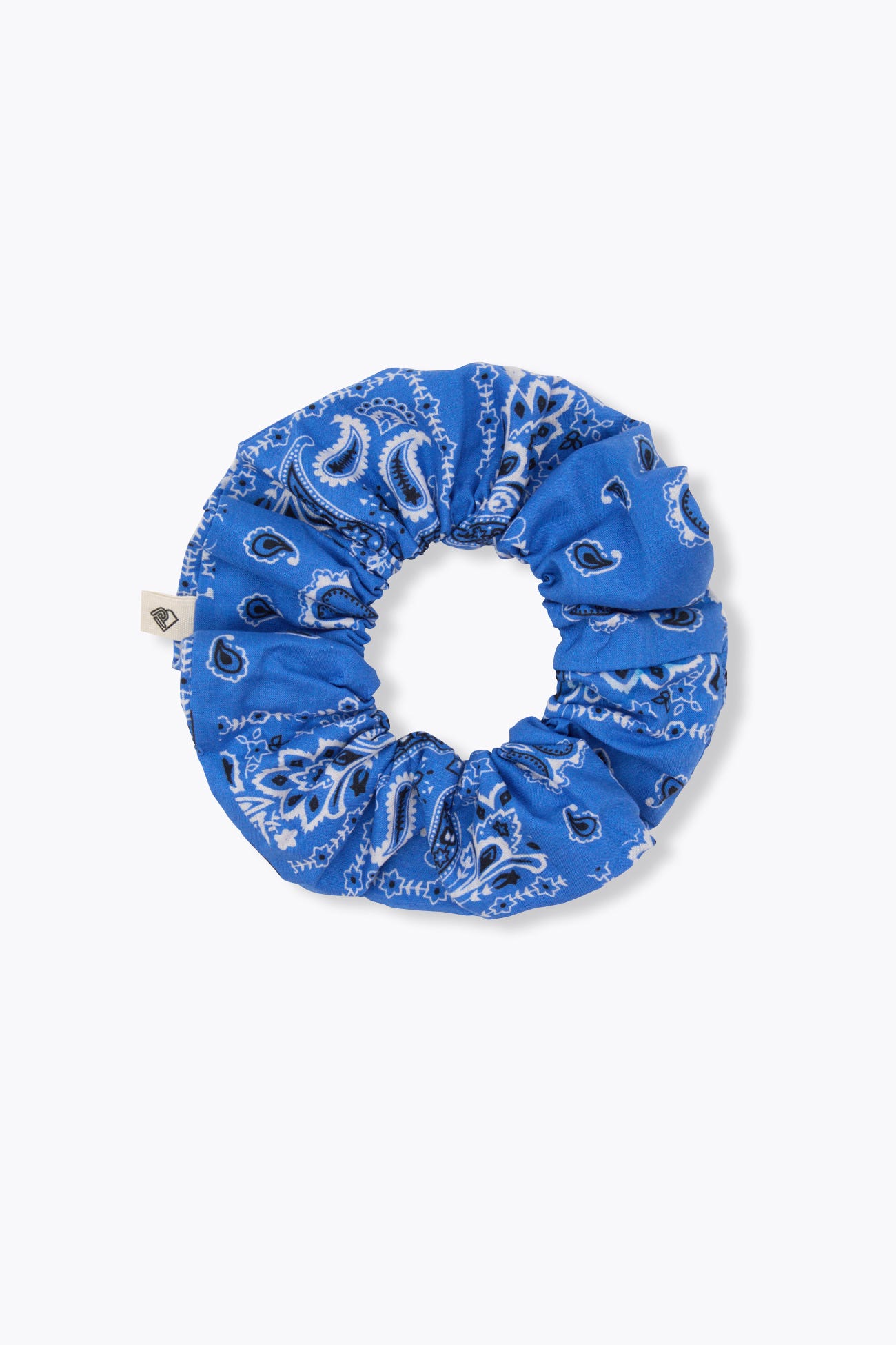 Bandana pattern scrunchie
