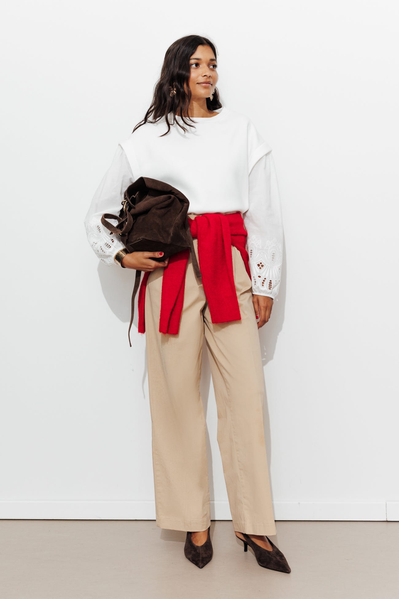 Sweatshirt im Lagenlook