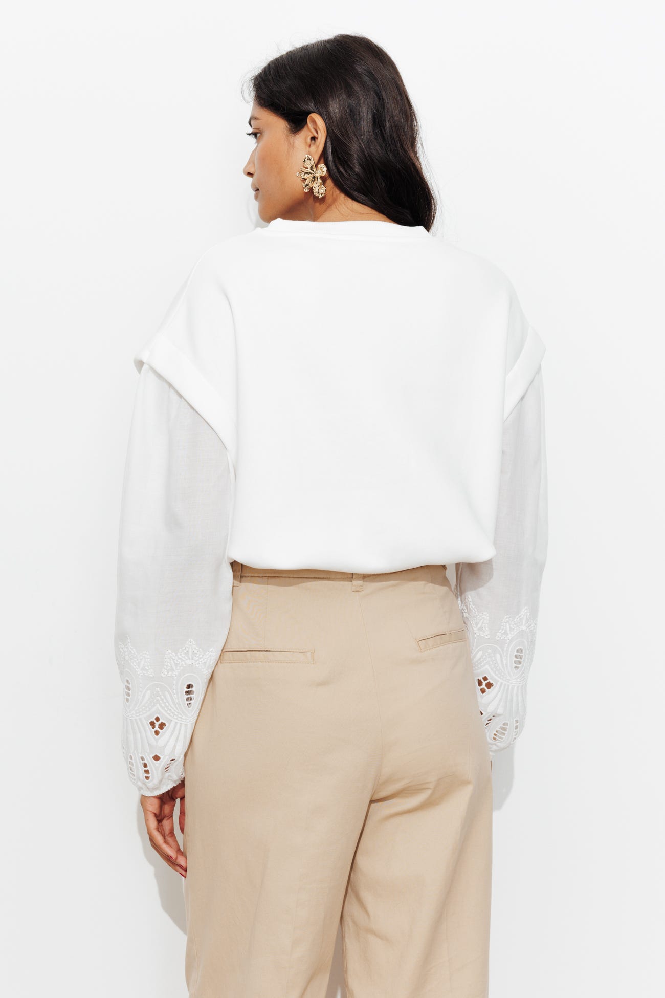 Sweatshirt im Lagenlook