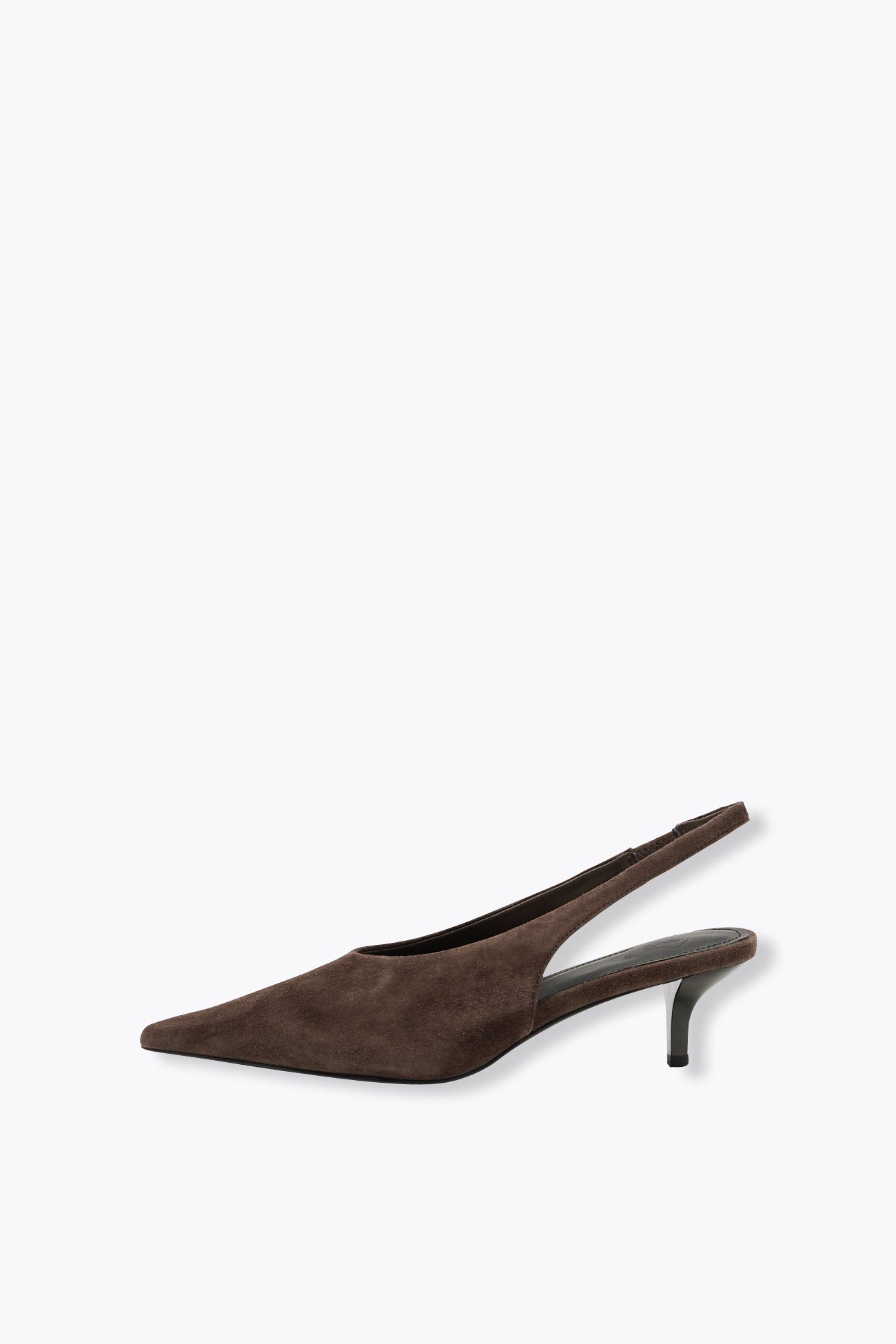 Escarpins slingback cuir suédé