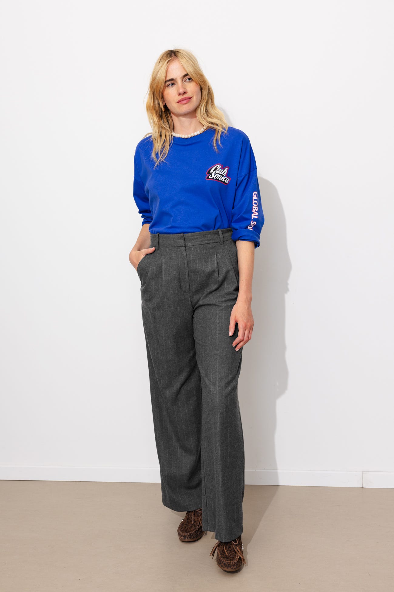 Weite Bundfaltenhose BILLY