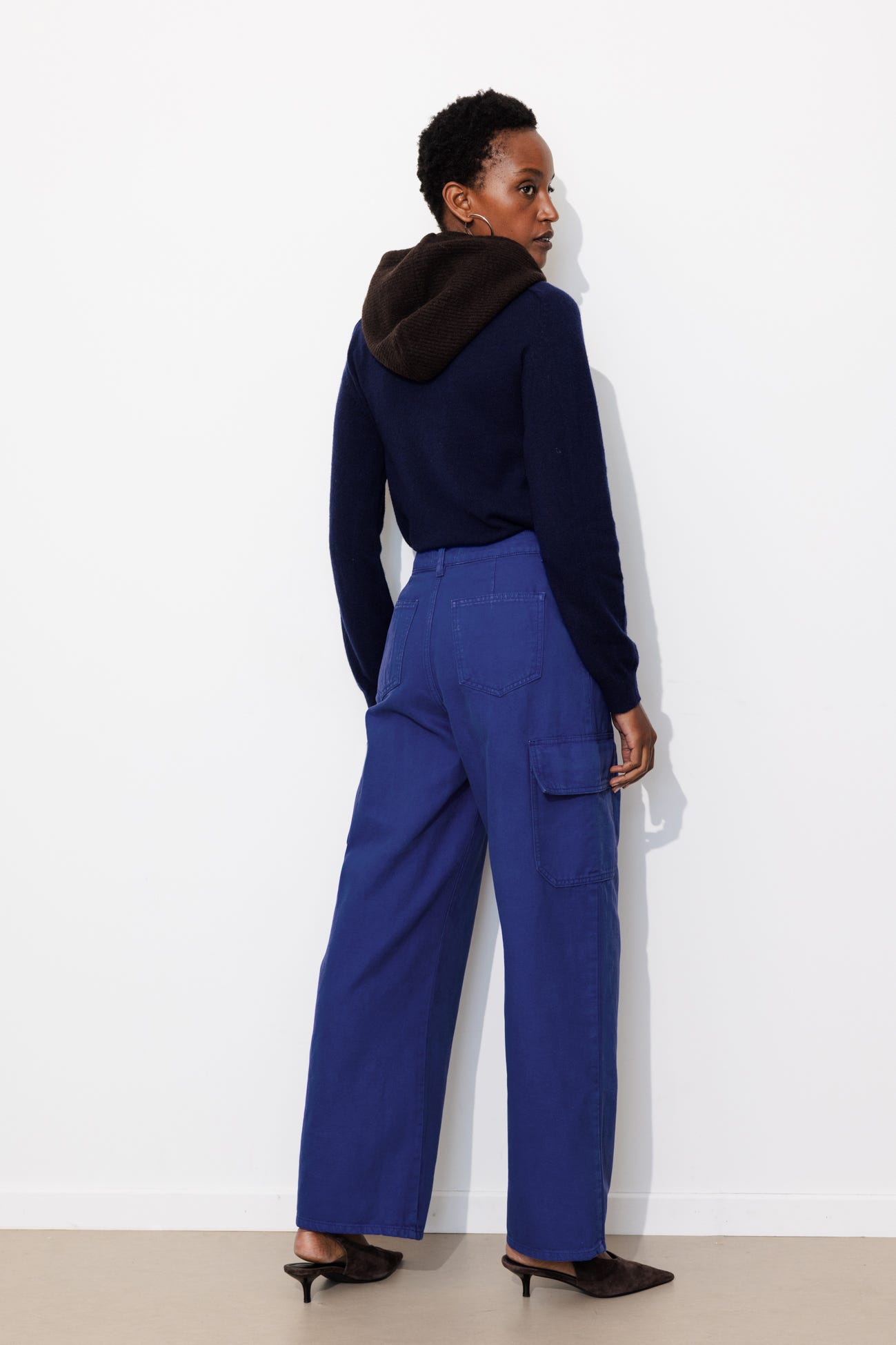 Pantalon barrel cargo Femme