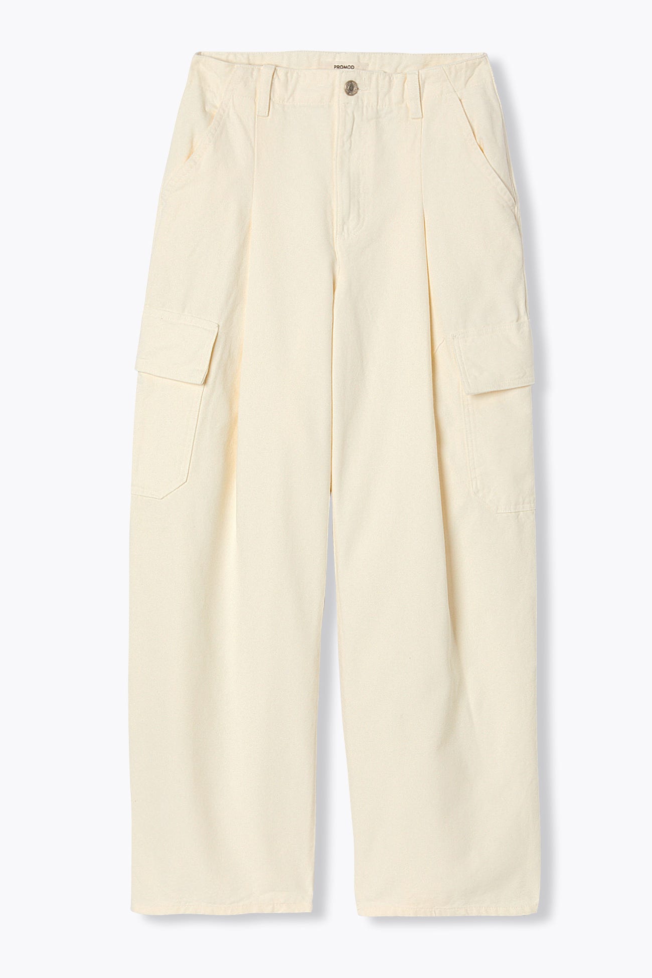 Pantalon cargo en toile Femme
