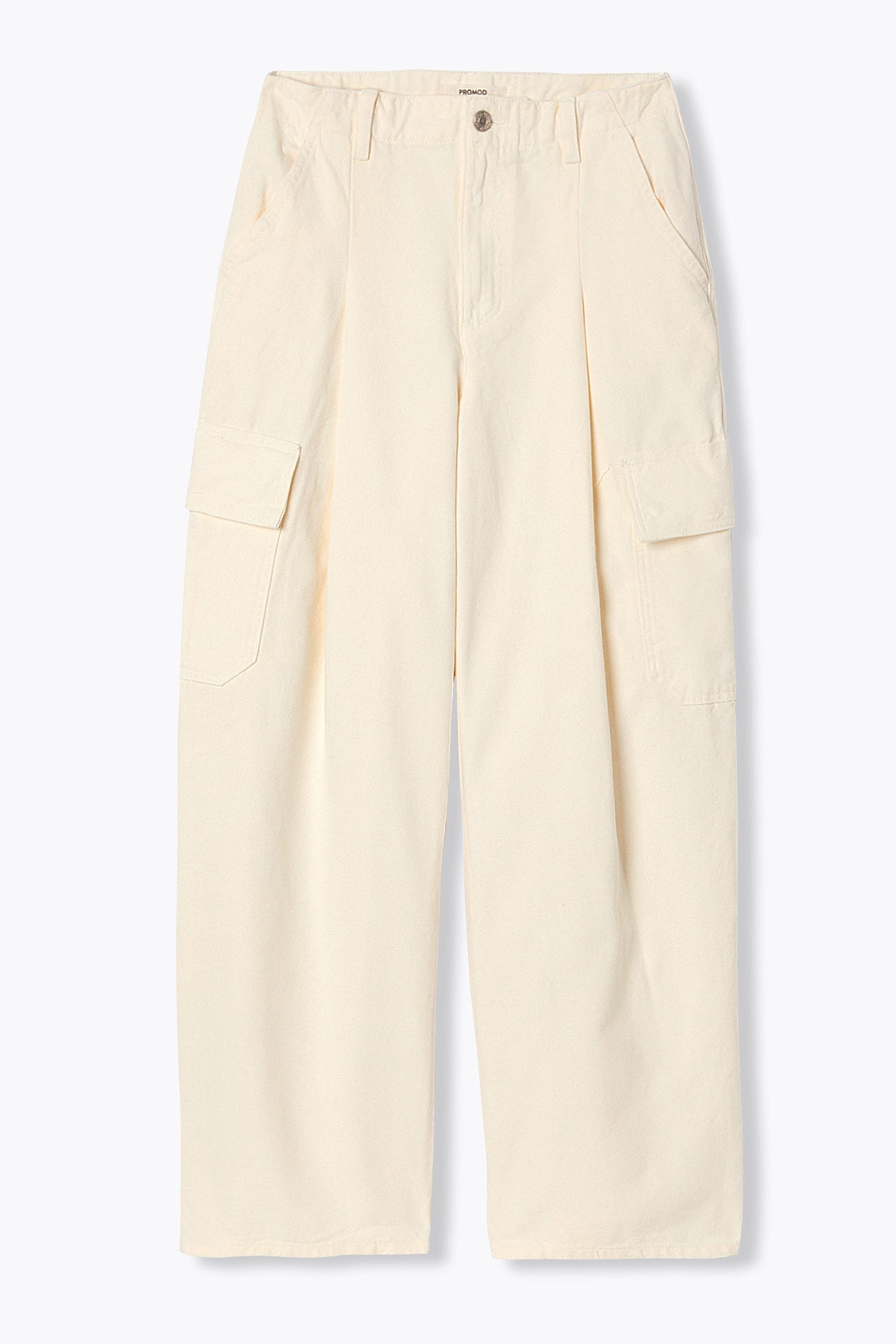 Pantalon cargo en toile Femme