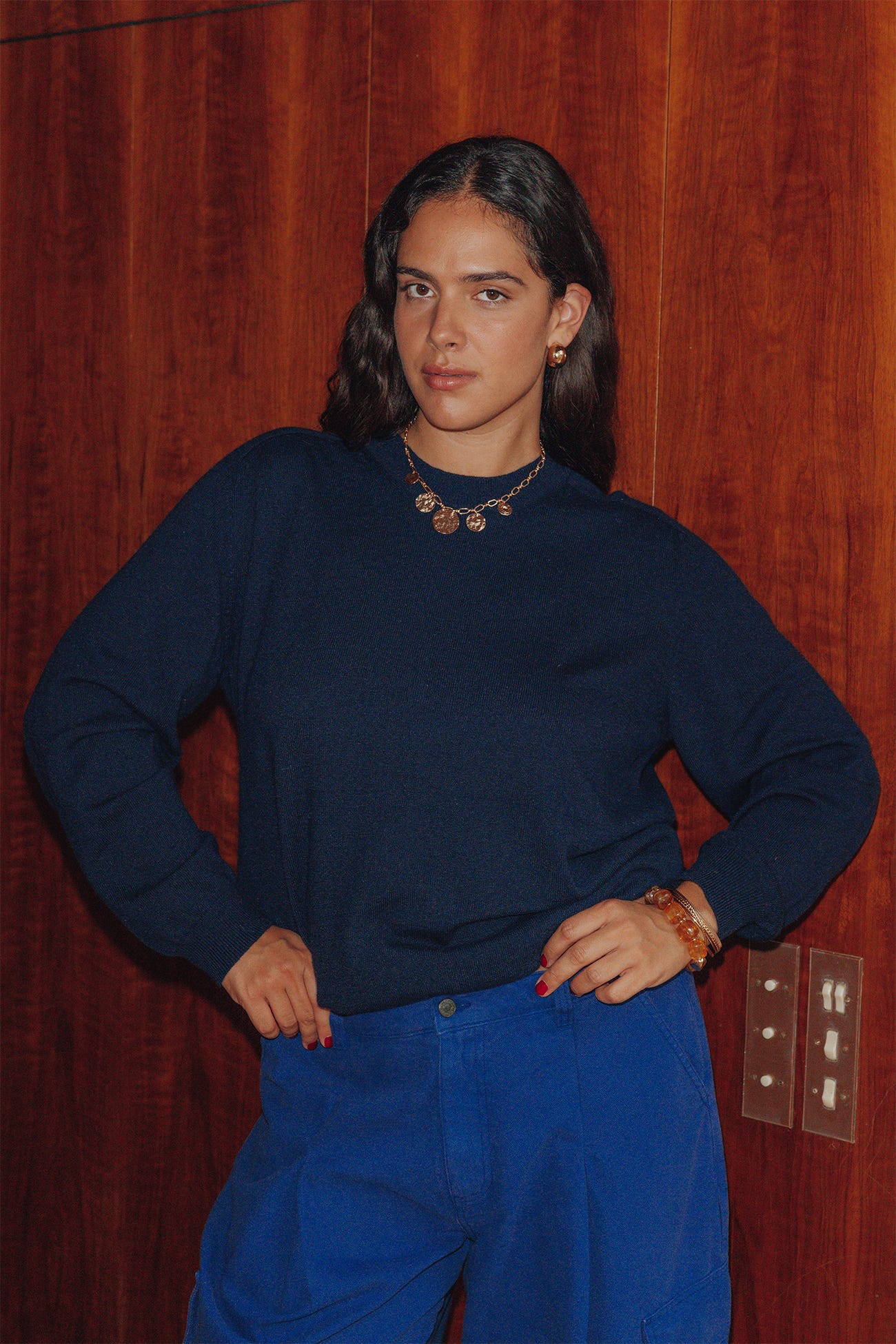 Pullover mit Wollanteil