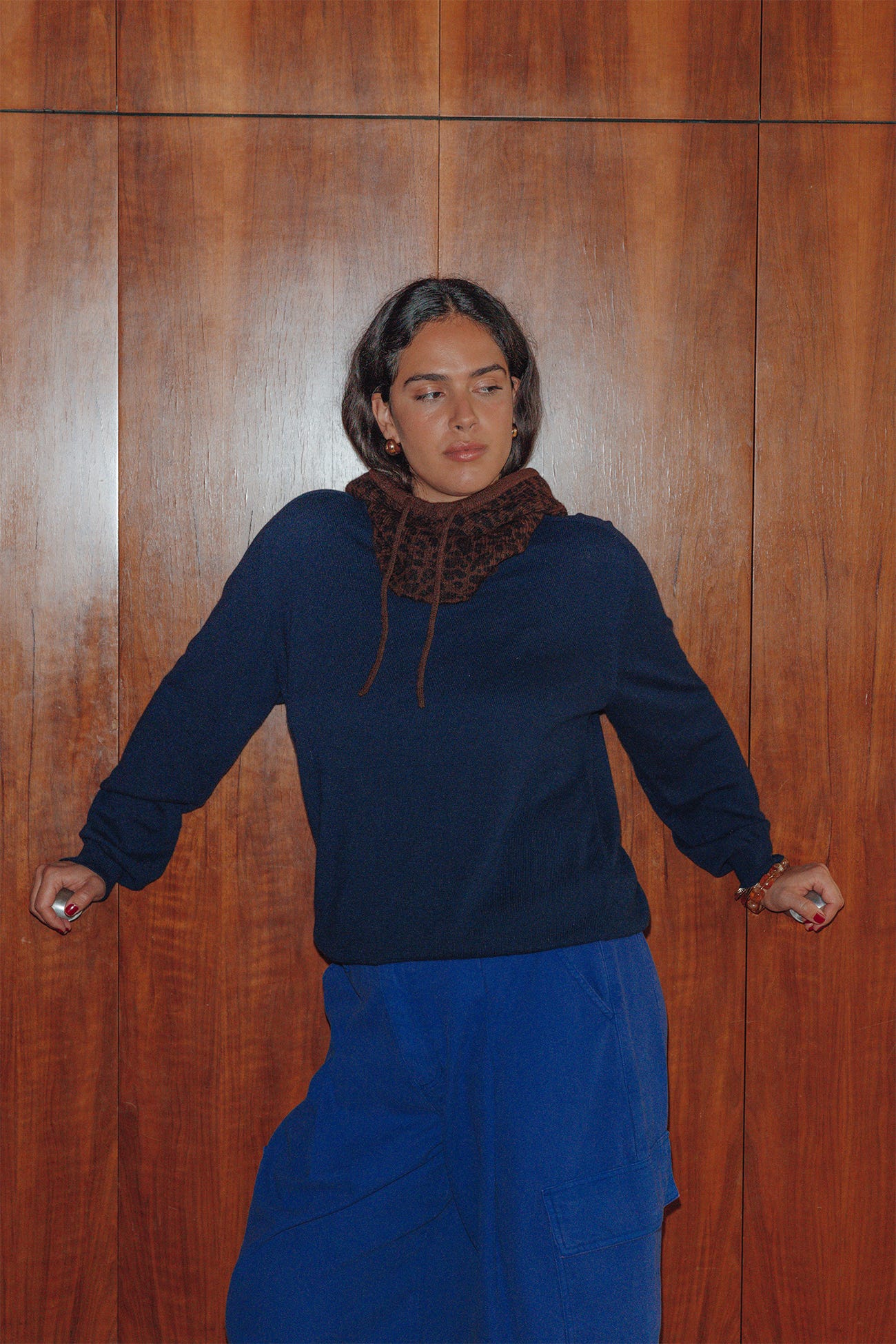 Pullover mit Wollanteil