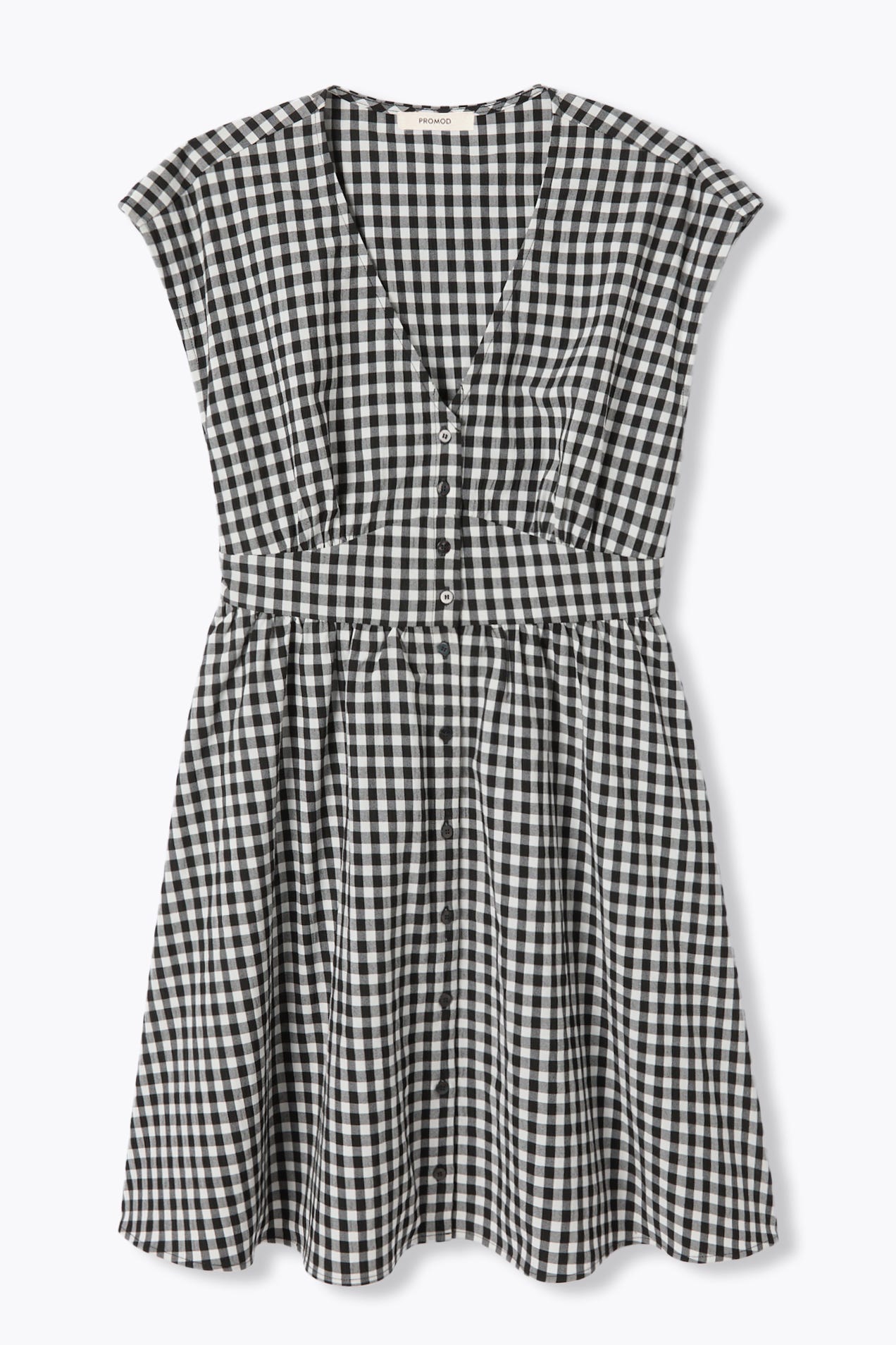 Robe courte carreaux vichy