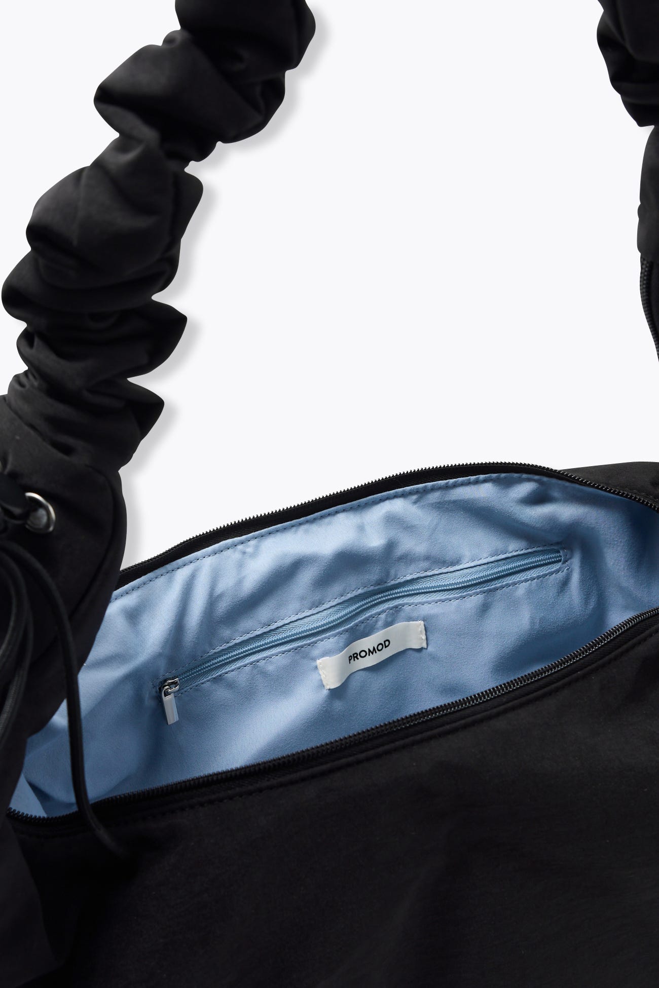 Bolso media luna de tela