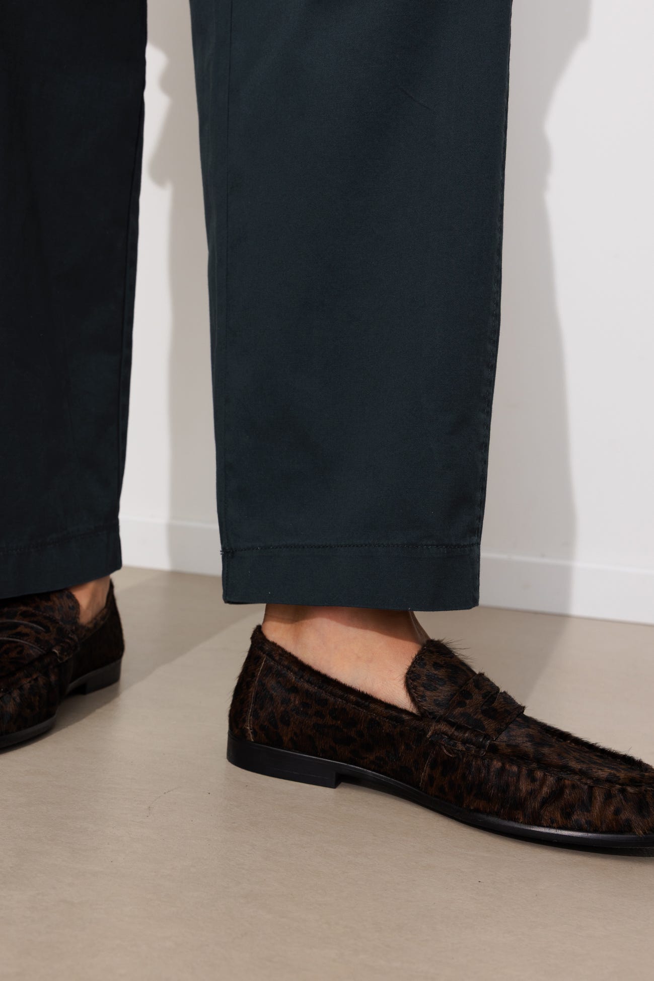 Pantalon balloon en toile