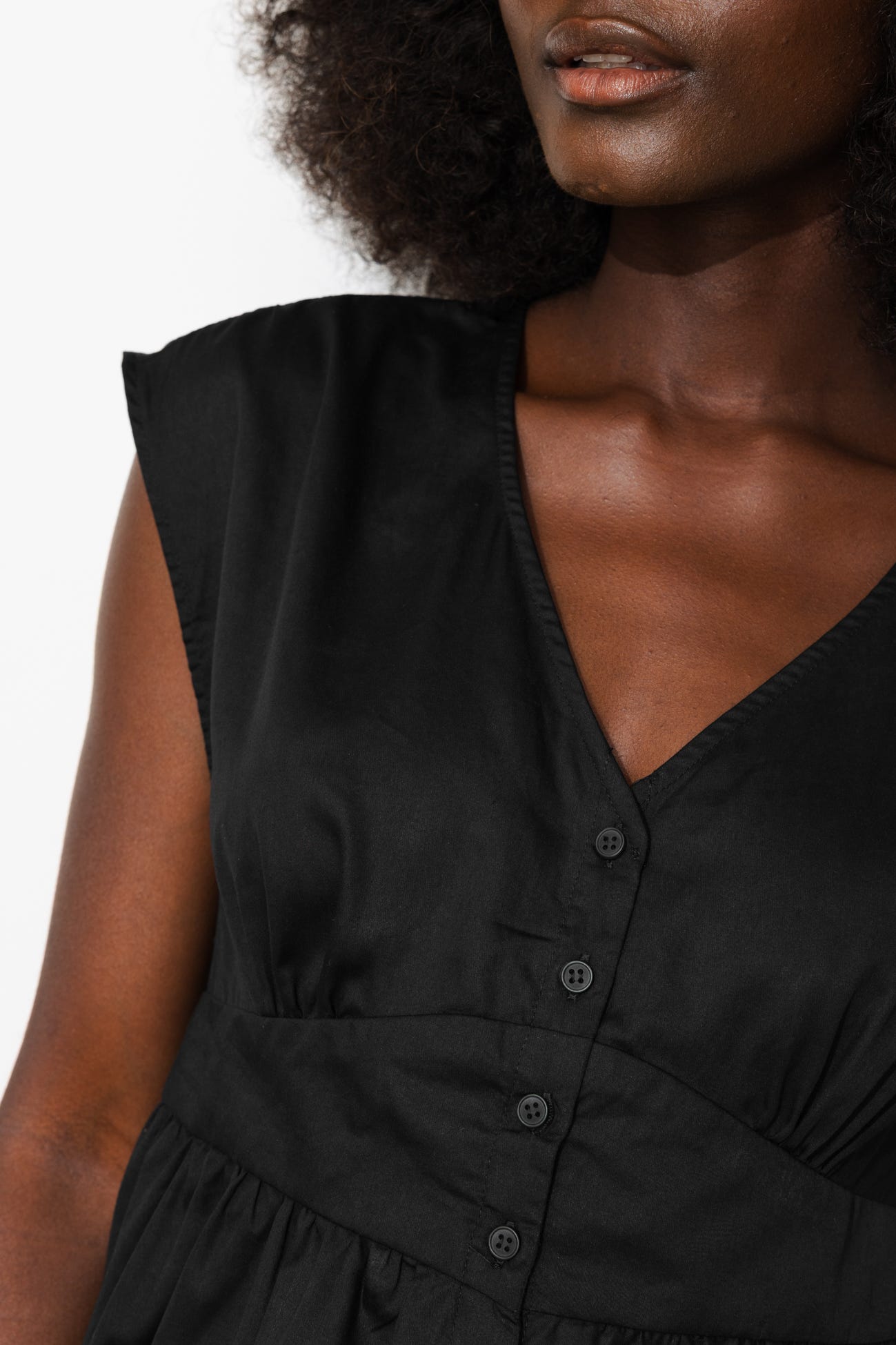 Vestido corto y ligero