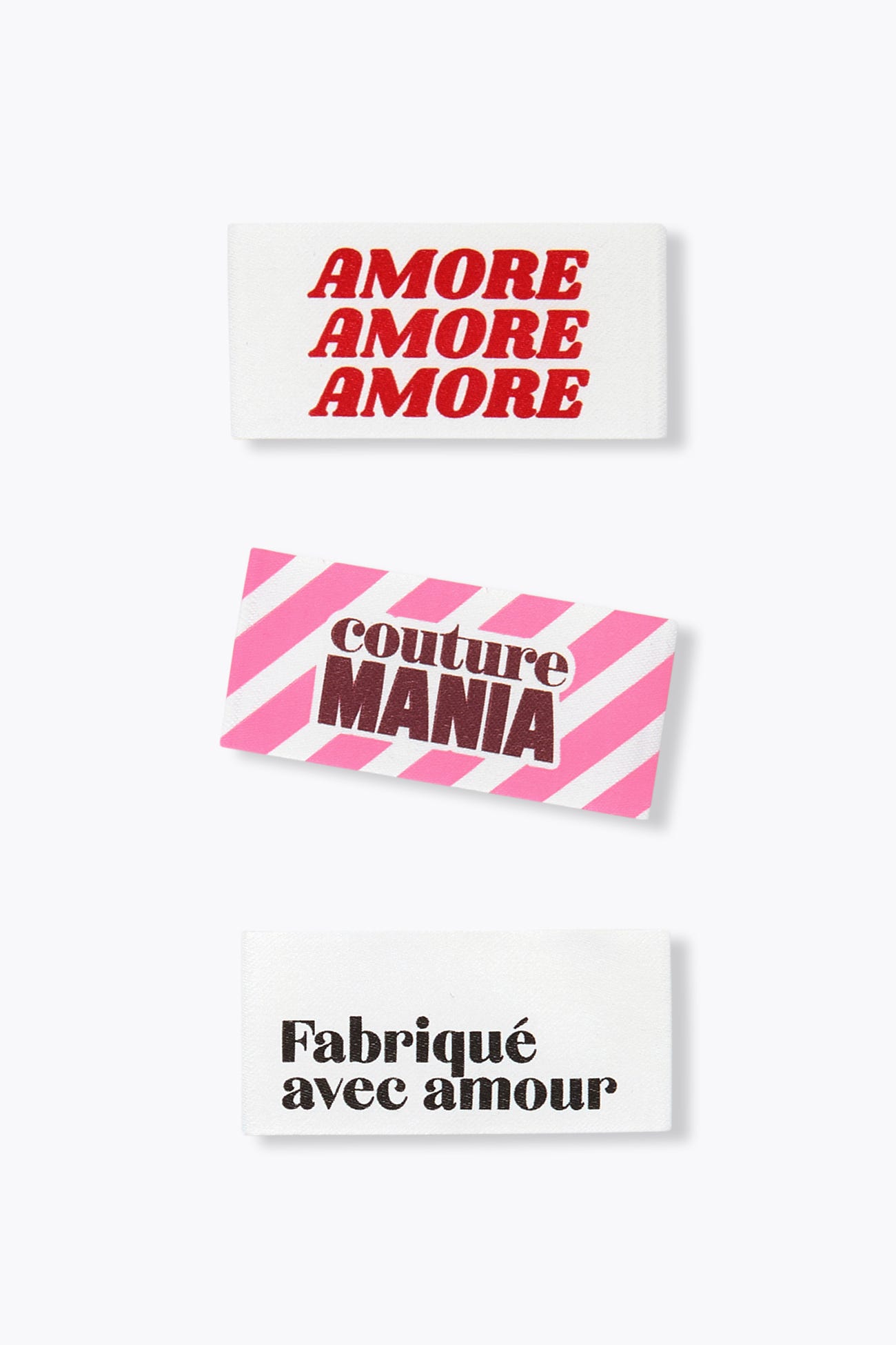 3 sew-on badges