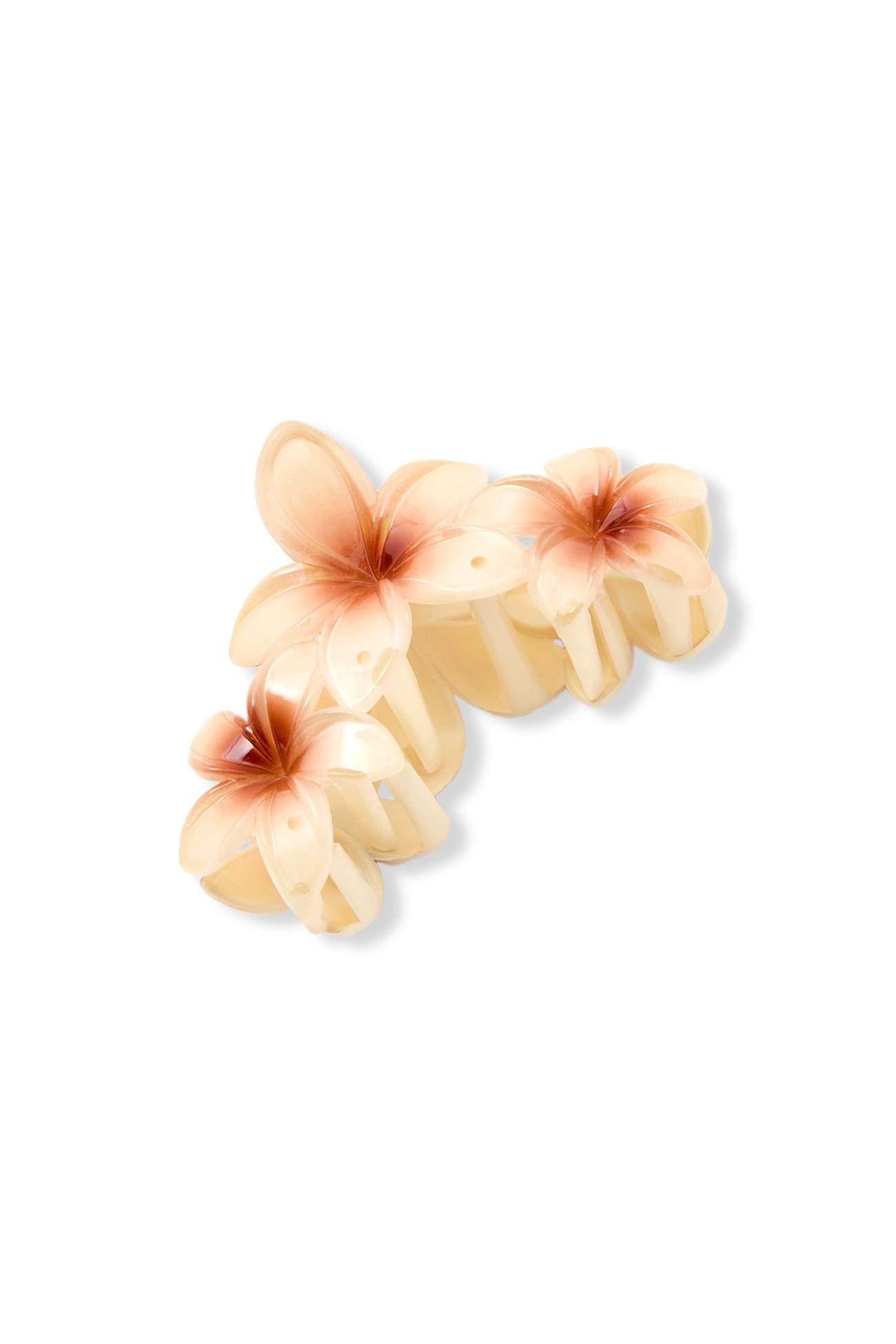 3 pinces à cheveux fleurs