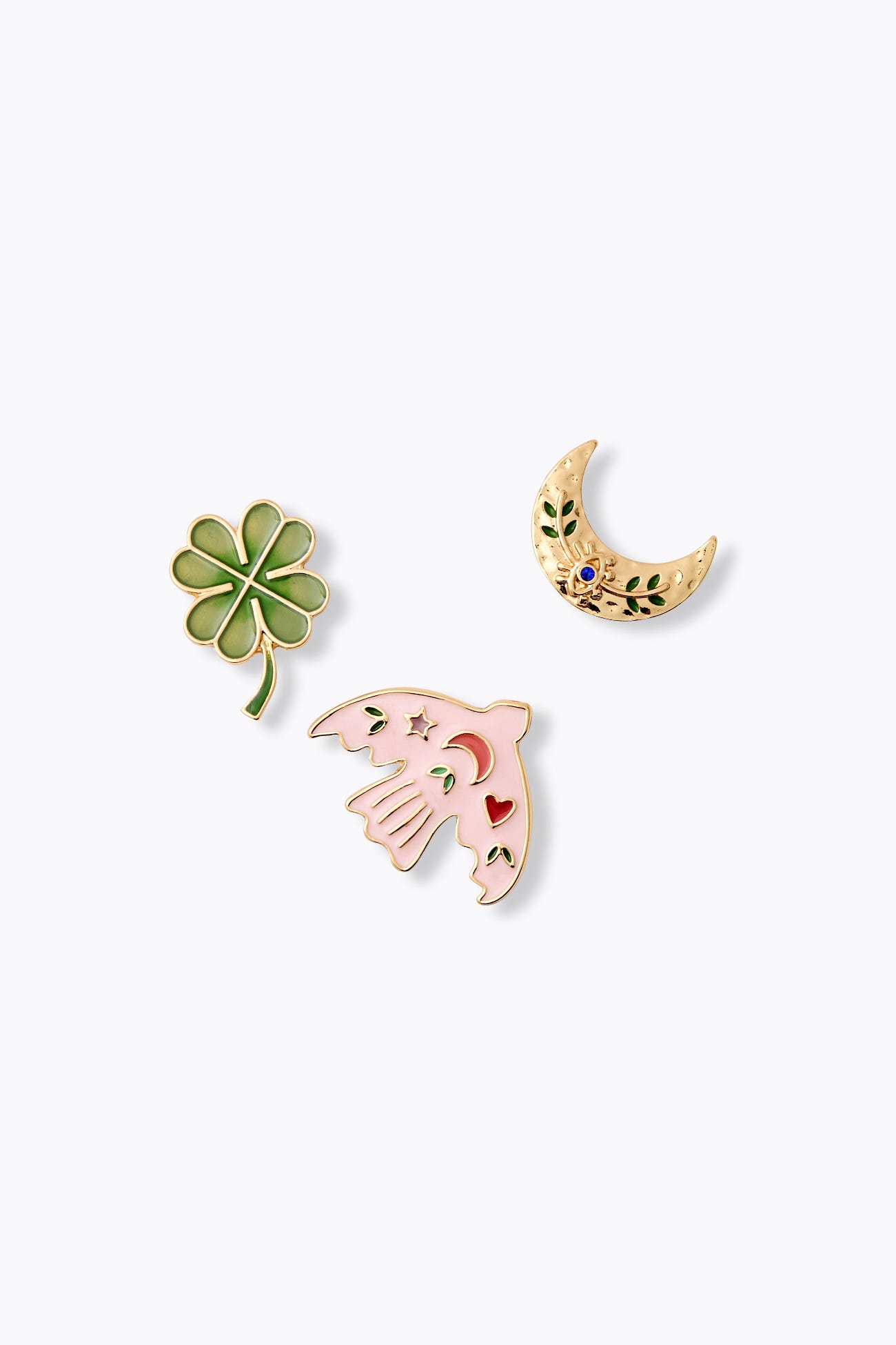 3 broches fantaisie Femme