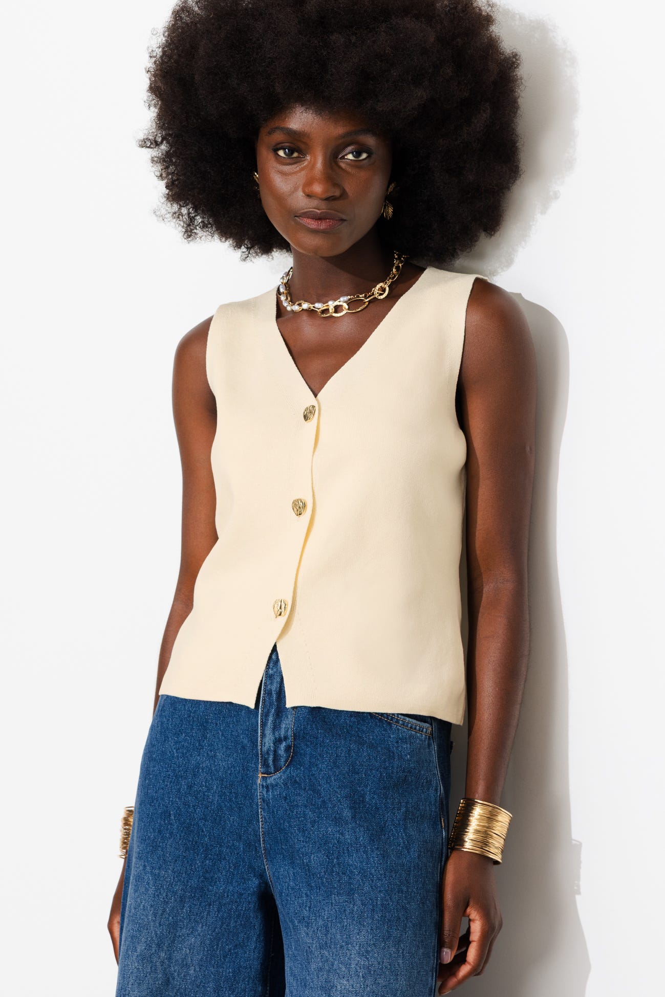 Gilet sans manches Femme