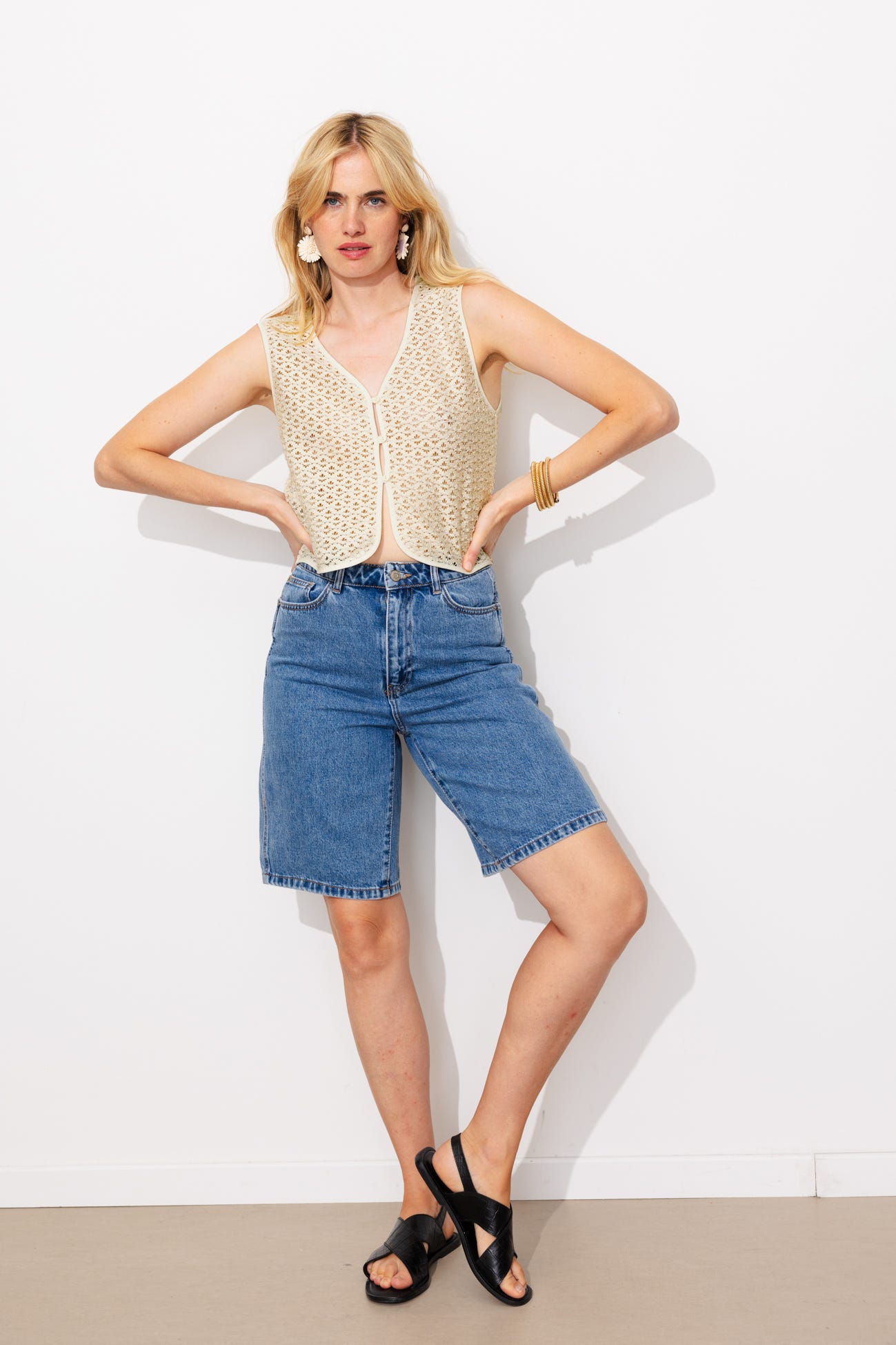 Boléro en crochet Femme