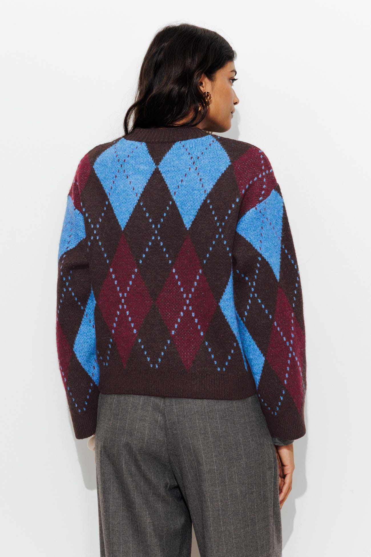 Pullover mit Karomuster