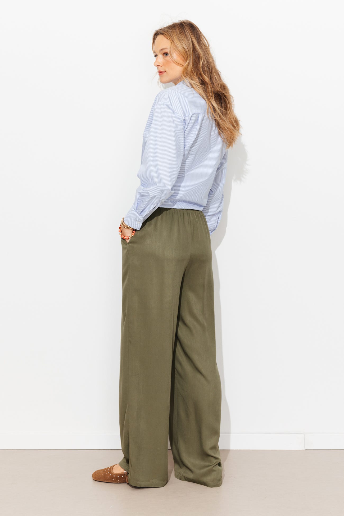 Pantalon large et fluide Femme