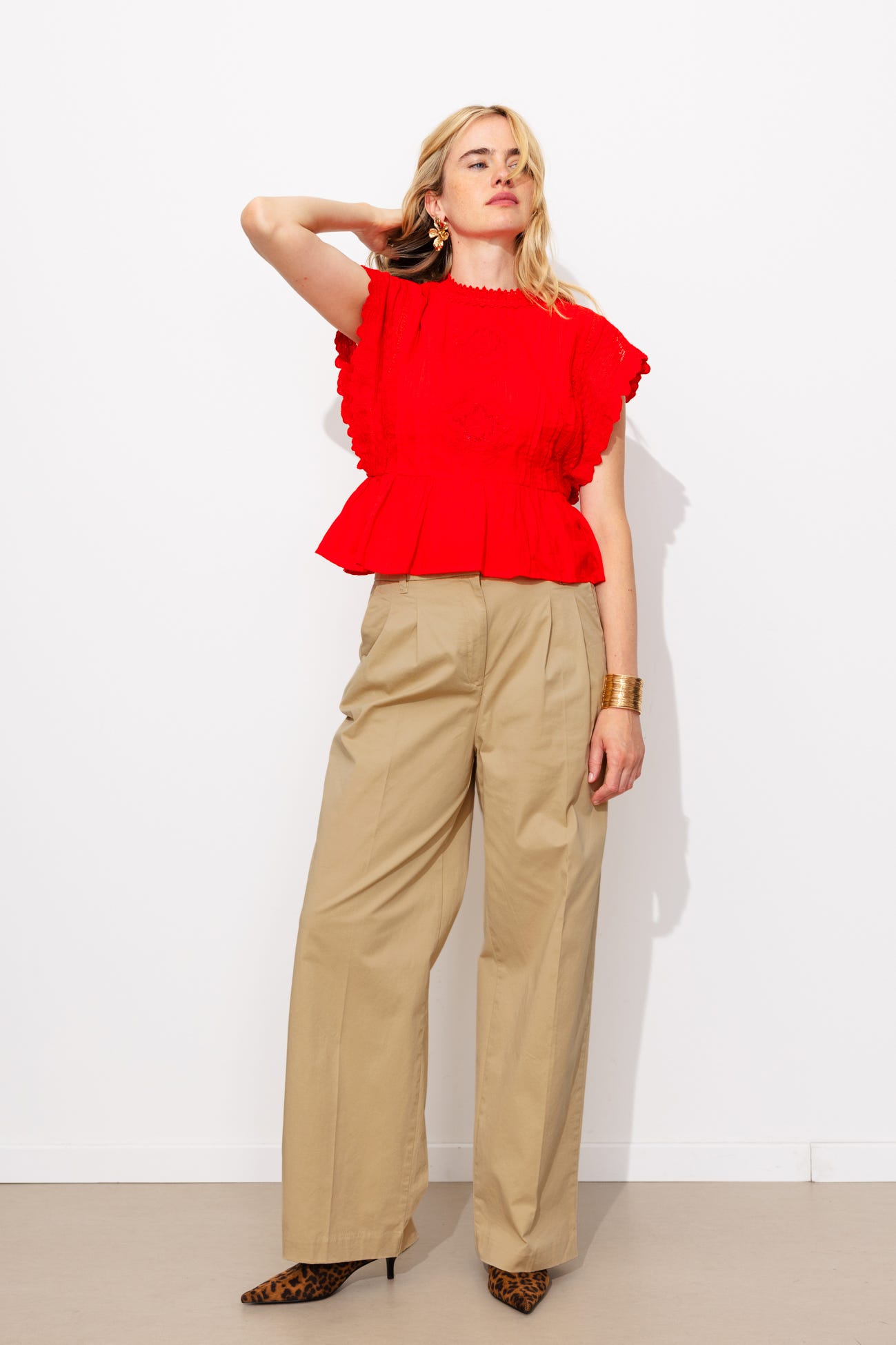 Weite Bundfaltenhose BILLY