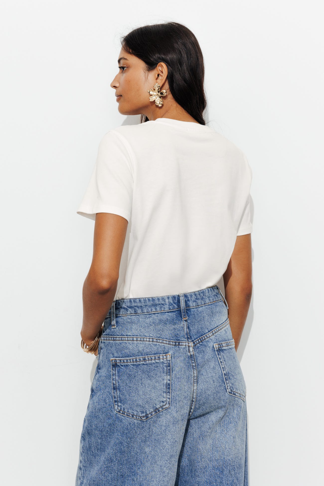Lace detail t-shirt