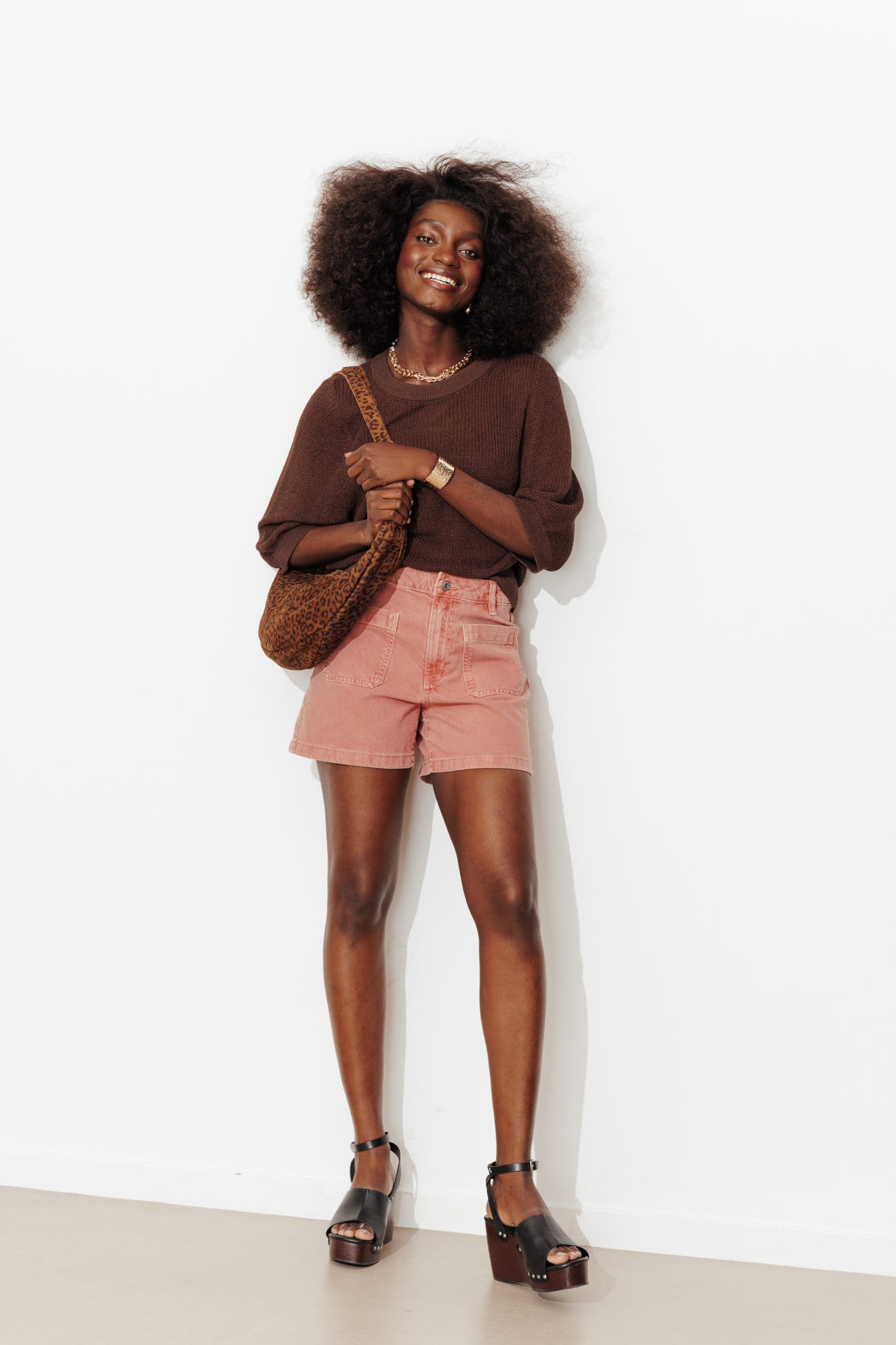 Short in denim