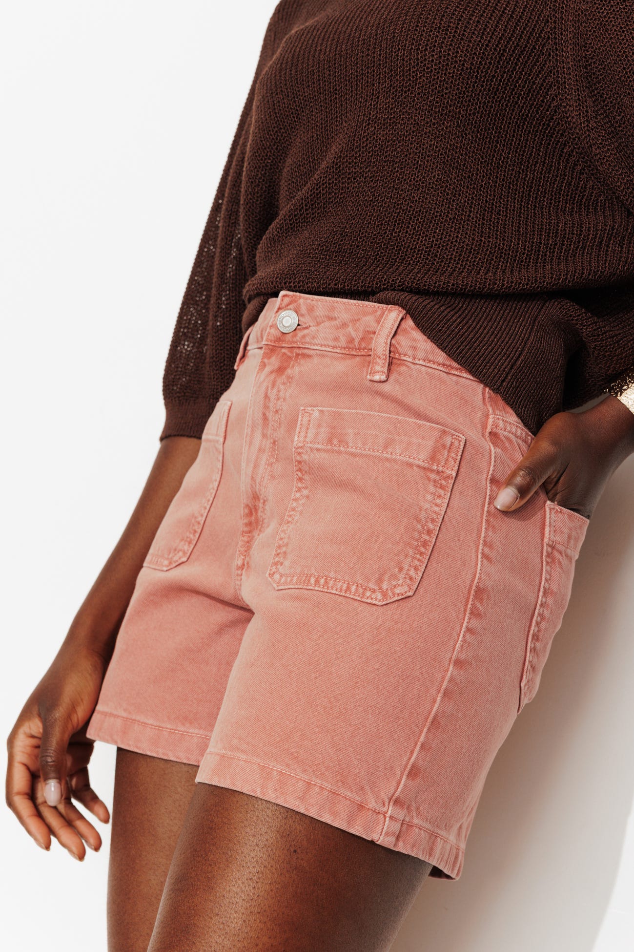Short in denim