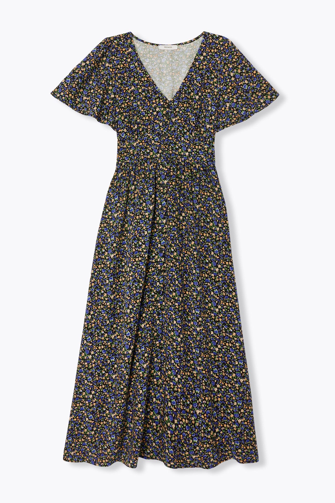 Robe longue imprimée Femme