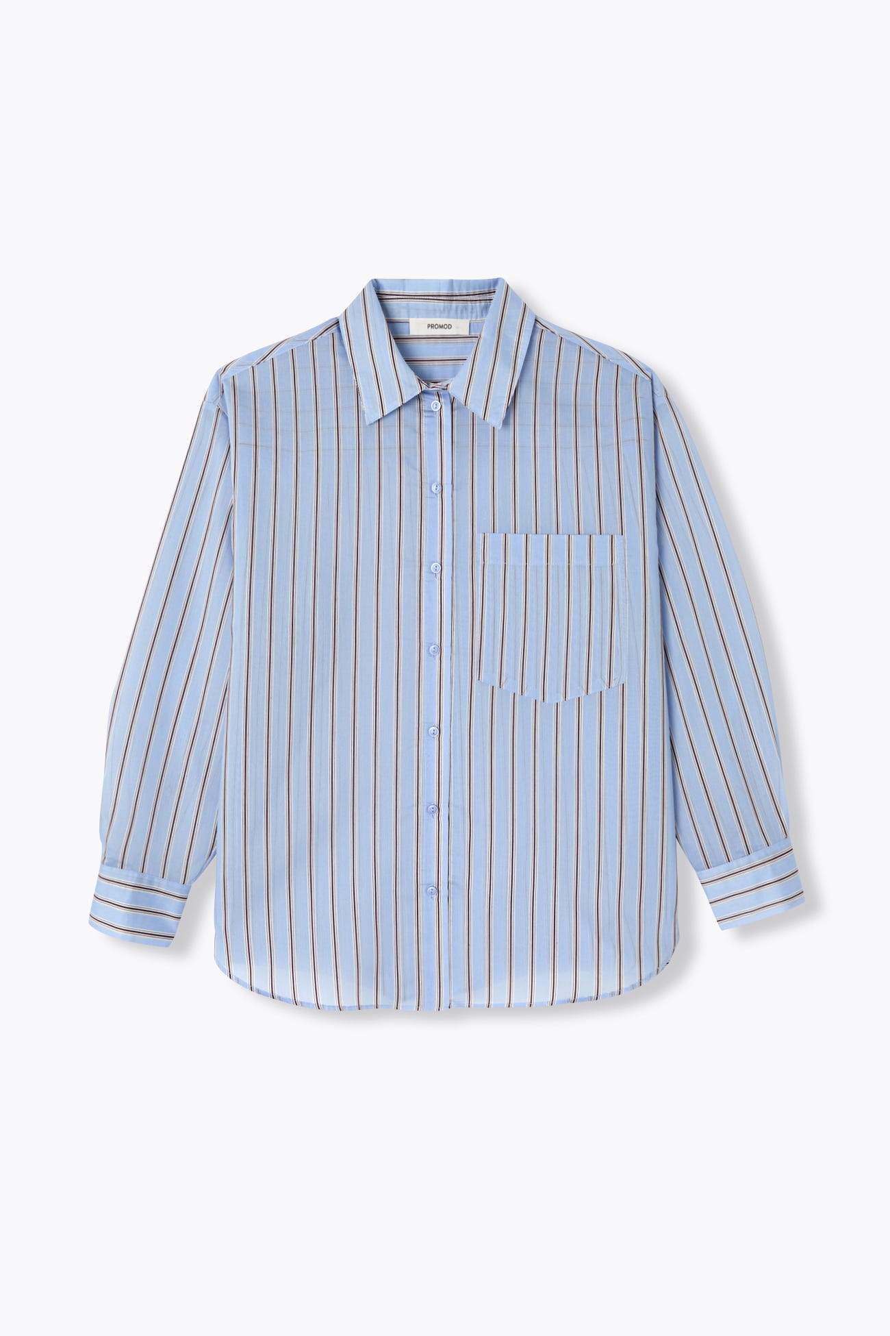 Chemise oversize rayée Femme