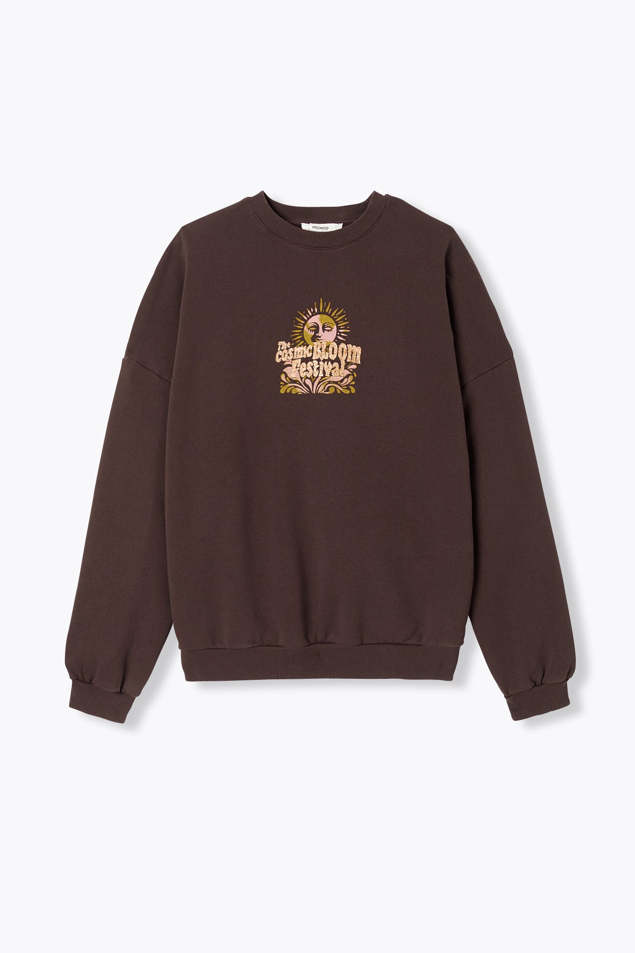 Sweat-shirt à motifs pailletés