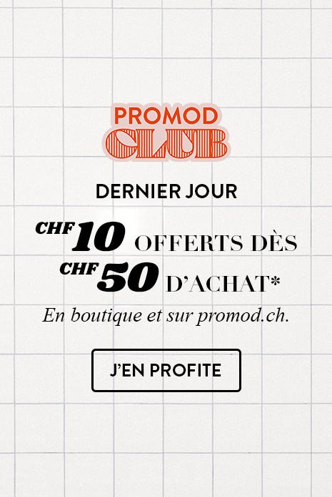 10€ offerts dès 50€ d'achat*