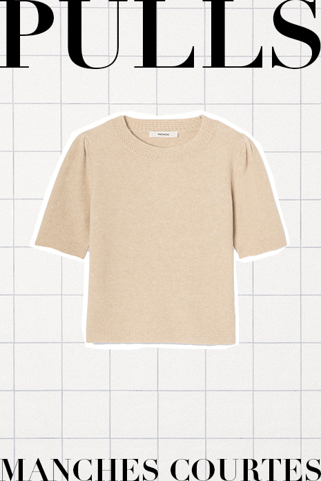 Pull manches courtes