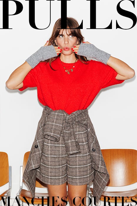 Pull manches courtes