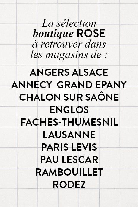 a retrouver dans 10 magasins