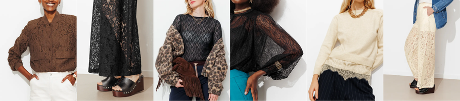 Vêtements en dentelle