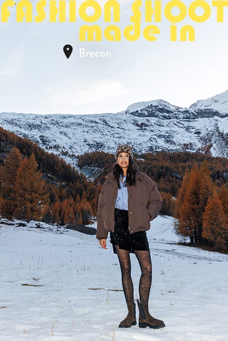 Fashion shoot made in