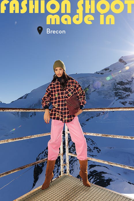 Fashion shoot made in